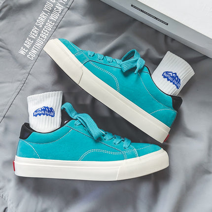 Autumn New Retro Sneakers Suede Couple Sneakers Breathable Canvas Shoes Men's Trendy Men's Casual Shoes - Clearance