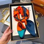 A0398 orange petals / 70*70