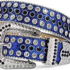 dark blue (black and white diamond) / 120cm