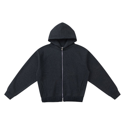 UNF 380G double-sided air layer space cotton profile vests suit autumn and winter zipper vests machete vests for men and women