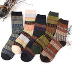Men's-8 character flower / 5 pairs (men’s sizes 39-44)