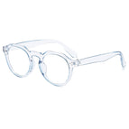 Transparent blue frame white flat / No specifications