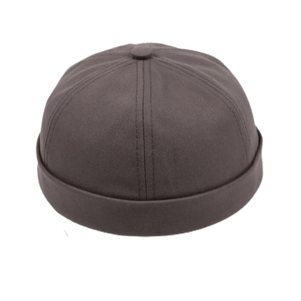 Japanese Style Melon Skin Hat Beanless Floor Hat Women's Spring and Autumn Yapi Street Retro Hat Tooling Thin Melon Skin Hat Men's