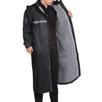 Chunya double-layer double-layer door access + hidden buckle + zipper / XXXXL height 185-190