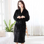 A black plain robe (male and female) / M -40.00 kg-5.00 kg