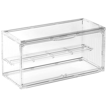High-definition transparent container container style hand-held toy partition storage box two-dimensional animation peripheral dust rack