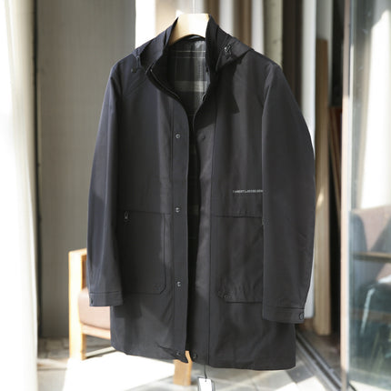 Shopping Mall Removable Cap Spring Jacket Men's Light Business Men's Jacket Men's Jacket 219928