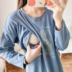 light blue# gray rabbit / M
