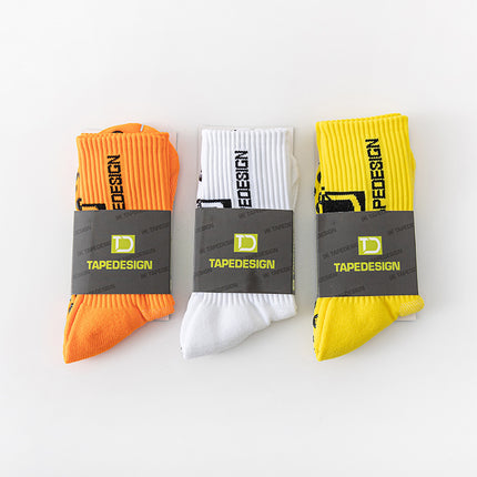 TEMU Cross-border Hot Selling TC Professional Thickened Towel Bottom Sweat Absorbing Deodorant Glue Anti-slip Football Socks