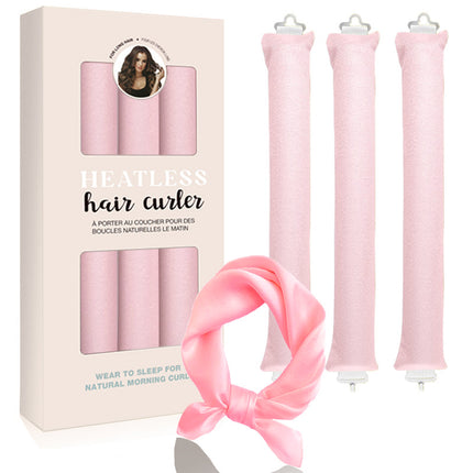 Cross-border new thick lazy sleeping non-hot curly hair curler European and American simple hair curler hook in stock wholesale
