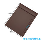 Curry color 25 pen slot soft cover
