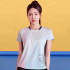 B326 white and blue women's top / M