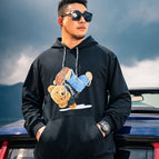 Black (hooded and velvet) / 7xl( 140-155kg )