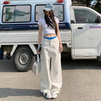 White trousers 7071-1 / XS