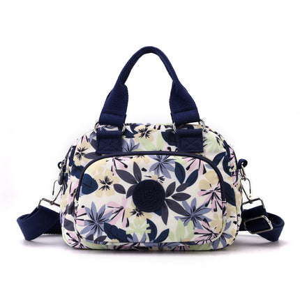 Lightweight waterproof nylon cloth bag casual messenger bag new versatile small square bag trendy women's shopping handbag