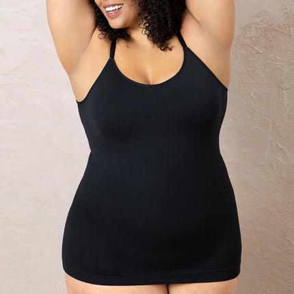 Cross-Border Exclusive Supply of Fishbone Large-Size Shapewear for Women, Seamless Tummy Control Vest, European and American Export Certification