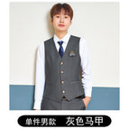 3103 men's gray vest / S