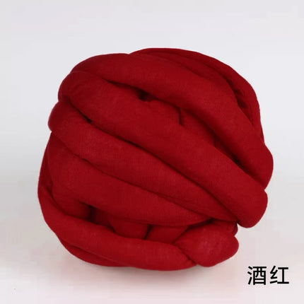 Icelandic Yarn Ball Hand-Knitted Blanket Cushion Cat Bed Pillow Fence Yarn Ball Fine-Spun Plush