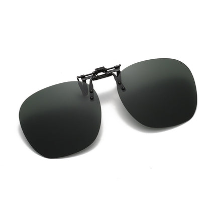Polarized Sunglasses Clip-On Women's 2025 New European and American Fashion Stylish Myopia Clip-On Dual-Purpose Color-Changing Sunglasses Clip-On