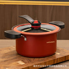 3.5L / Red micro-pressure pot