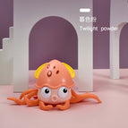 Qc-2 rechargeable version-pink/induction octopus [chinese]