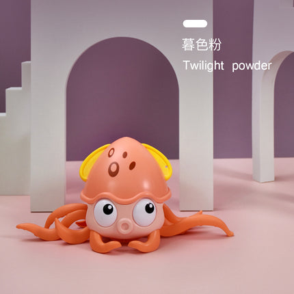 Cross-border Children's Induction Electric Crab Baby Charging Luminous Music Crawling Escape Escape Obstacle Crab Toy
