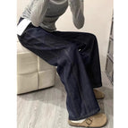 Denim dark blue trousers / 3XL