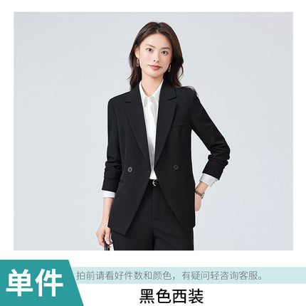 Sales Department Work Clothes Female High-end Suit suit Civil Servant Interview Formal Dress Hotel Front Desk Temperament Professional Autumn Dress