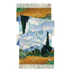 Van gogh. wheat field and cypress trees / 200cm