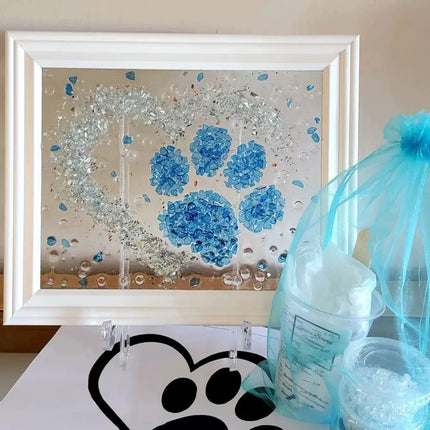 Cross-border New DIY resin art Kit Sea Glass Painting Craft Art Handmade Gift Material Bag Ocean