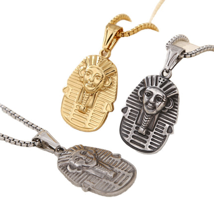 Manufacturer Hot Sale Amazon Aliexpress Cross-Border Fashion Retro Personalized Jewelry Titanium Steel Stainless Steel Pendant Wholesale
