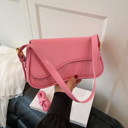High-End Trendy Women's Bags 2026 New Fashion Textured Shoulder Bag Retro Women's Crossbody Bag Temu Dropshipping