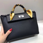 Black / Small size 22cm gold buckle