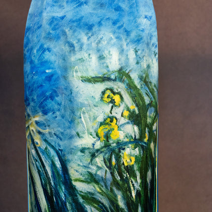 [Customized Pre-Sale] Original Design Silk Printed Fabric Cheongsam Van Gogh Painting Work Product Style Cheongsam Customization