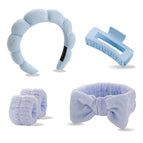 Sky blue 5-piece set (wrist strap with seam interface)