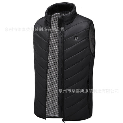 Cross-border vest heating smart vest vest graphene heating three-gear temperature control cold-proof zone 8 smart heating clothes
