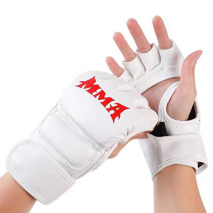 Boxing Supplies Half-Finger Boxing Gloves in Stock Wholesale Professional Boxing Gloves Fighting Sanda Fighting Sandbag Gloves