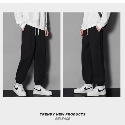 Cross-border wholesale plus size toe pants men's loose tide brand spring and summer thin trend Joker sports casual pants