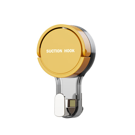 Suction Cup Hook Household Multifunctional Creative Double-Headed Hook Bathroom Bathroom Door Strong Sticky Hook Wall Hook