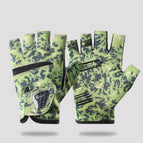 Half finger—green camouflage / M [women's/men's is too small]