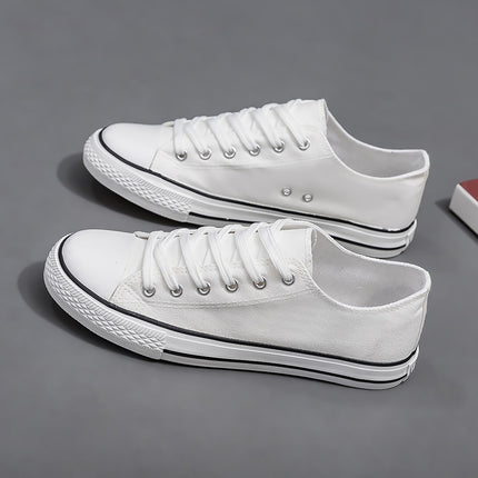 Little Black Shoes, Student Cloth Shoes, Labor Protection Sneakers, Low-Top Track and Field Training Flats, Lace-Up Sports Shoes, Dance Shoes, Women's Shoes