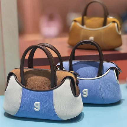 Kunogigi Gu Liangjiji New Baseball Boston Bag Mini Original Design Handbag Women's Crossbody Bag