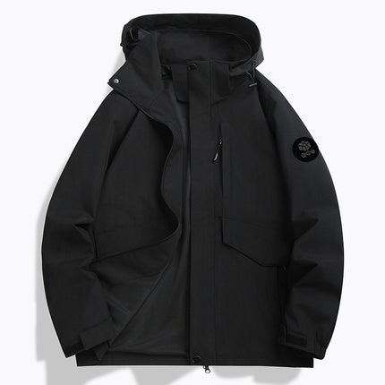 Cross-Mirror New Spring and Autumn Thin Jacket for Men and Women, Workwear, Windproof, Waterproof, Versatile Casual Jacket for Men
