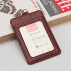 Brown (buckle id badge holder)