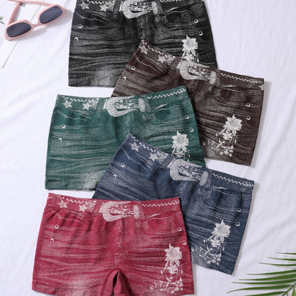 Cross-border plus size European and American-sized women's seamless underwear base wear high elastic comfortable breathable mid-waist boxer shorts