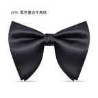 J516 black vintage horn knot