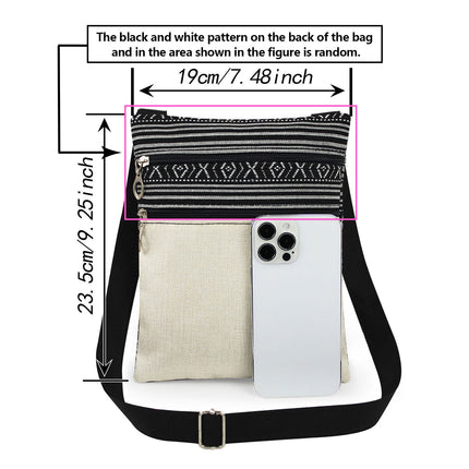 Cross-Border New Product Double Zipper Cat Print Single Shoulder Crossbody Bag Ultra-Light Cross-Border Style Messenger Bag Fashionable and Cute Women's Bag