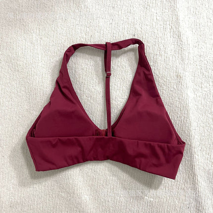 European and American Cross-border Shark Front Buckle Sports Fitness Bra Women's Yoga Beauty Vest Sexy Deep V Underwear Gather Breathable