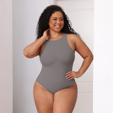 High Quality Cross-Border European and American Women's боди Sculpting Leggings Double Skim jumpsuit for Women Outer Wear