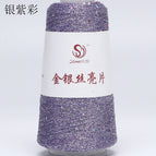Purple and silver color 22#